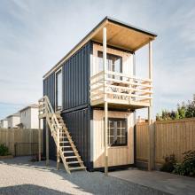 Luksusowy Domek Modułowy 'The Diamond Cube' Kontener Mieszkalny