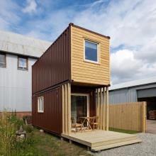 Nowoczesny Dom Modułowy w Stylu Skandynawskim